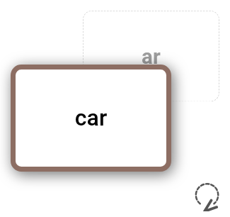R-Controlled Vowels (ar, er, ir, or, ur) - Flashcards