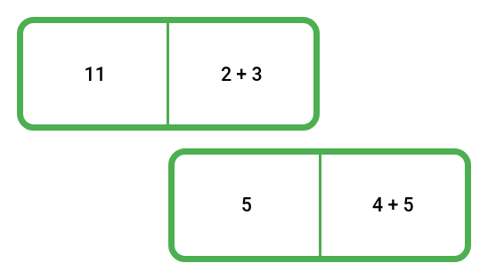 Addition Facts - Domino Game