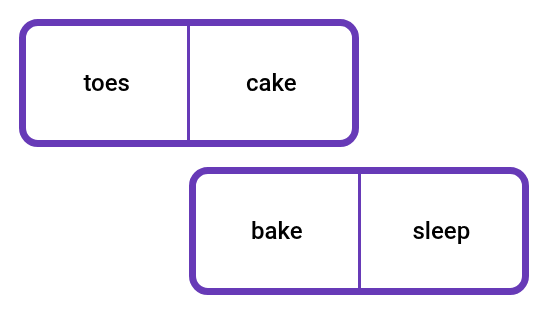 Rhyming Words - Domino Game